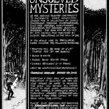Unsolved Mysteries Call For Submissions