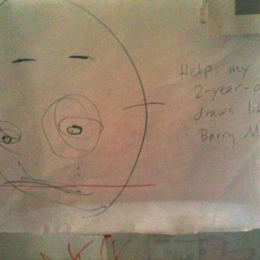 Help. My 2-Year-Old Draws LIke Barry McGee