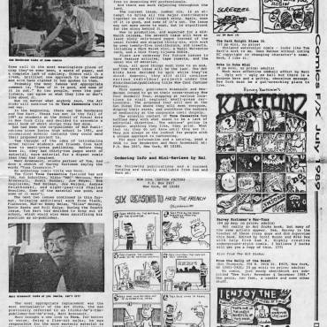 Wow Cool @ 25 Comics FX July 1989
