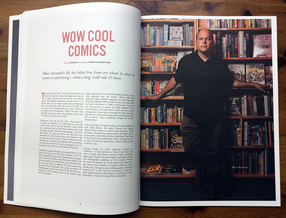 Marc Arsenault Profiled in Content Magazine