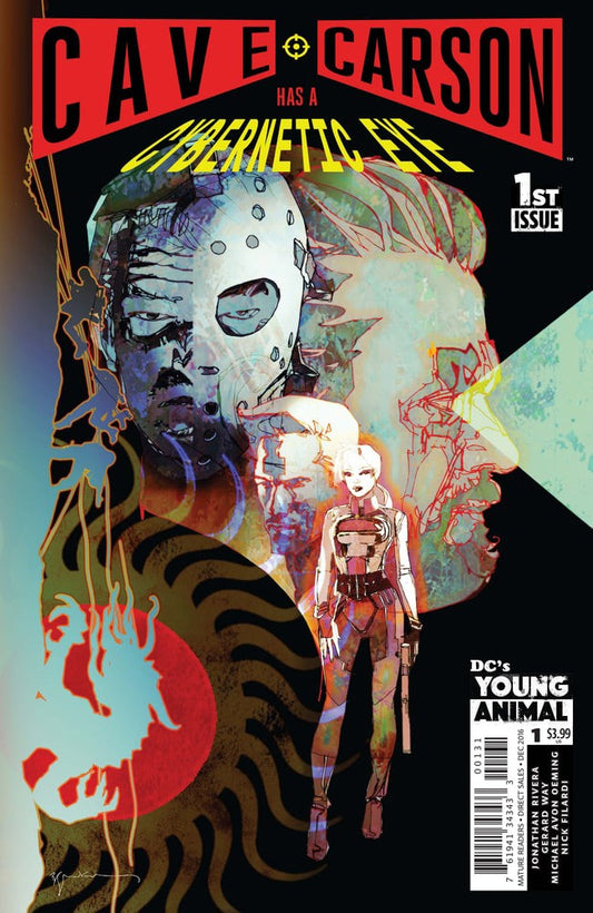 Cave Carson Has A Cybernetic Eye #1 Bill Sienkiewicz Variant