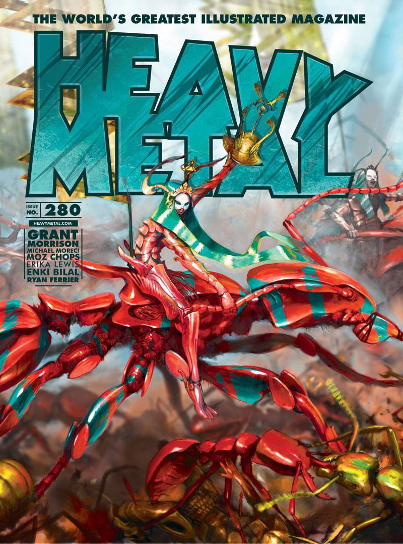 Heavy Metal #280 Mozchops cover