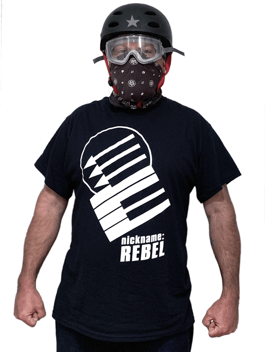 nickname: Rebel Black T-Shirt