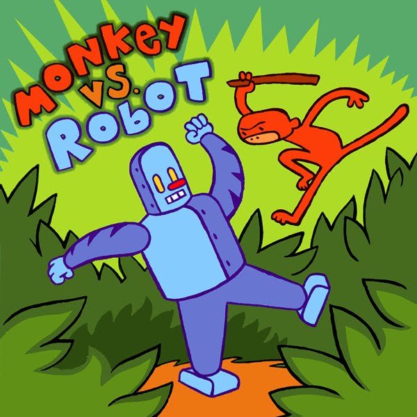 Monkey Vs. Robot