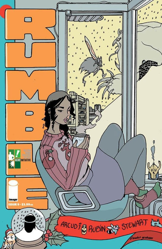 Rumble #10 (2nd Series) Cover C by Brandon Graham