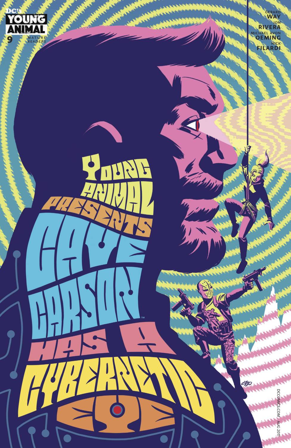 Cave Carson Has A Cybernetic Eye #9 Variant