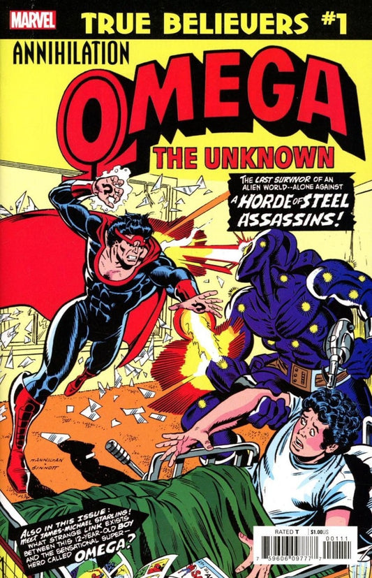 True Believers: Annihilation - Omega The Unknown #1