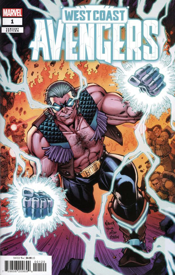 West Coast Avengers (2025) #1 Todd Nauck Variant Cover