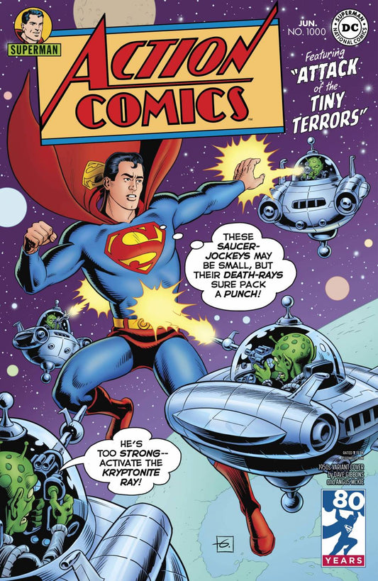 Action Comics #1000 Dave Gibbons 1950s Variant