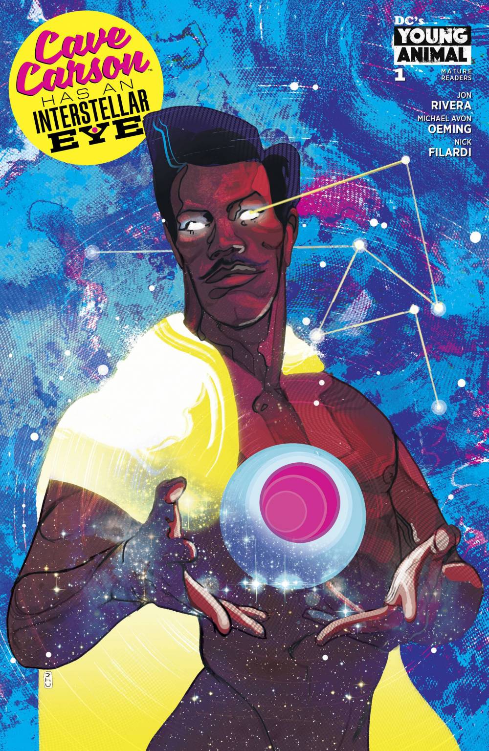 Cave Carson Has An Interstellar Eye #1 Christian Ward Variant