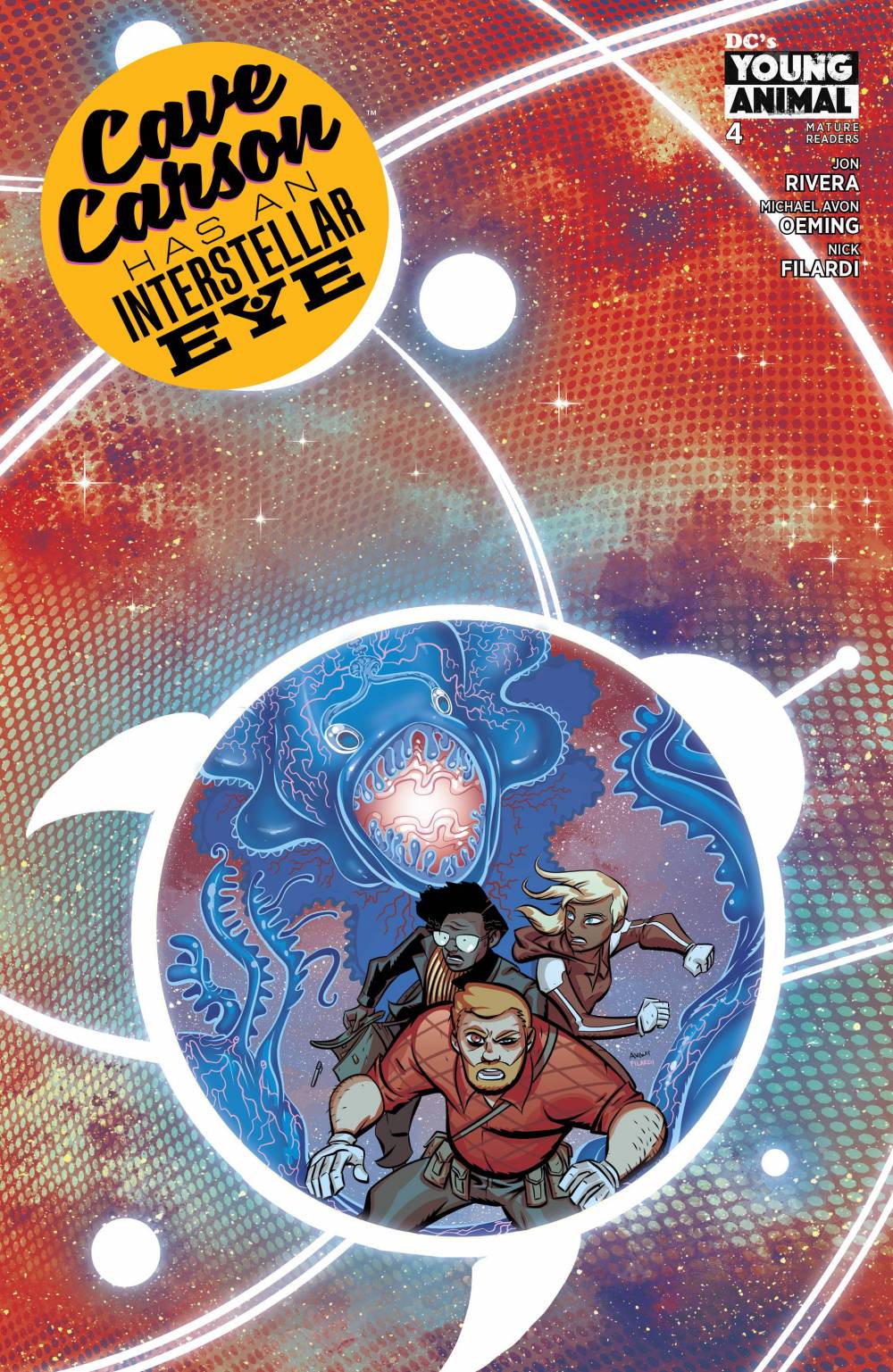 Cave Carson Has An Interstellar Eye #4