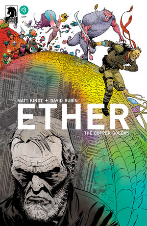 Ether: The Copper Golems #3 Marcos Martin Variant