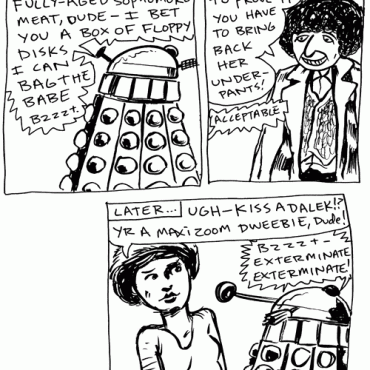 Stupid Pages 4 – Doctor Who + the Daleks