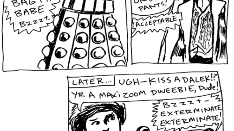 Stupid Pages 4 – Doctor Who + the Daleks