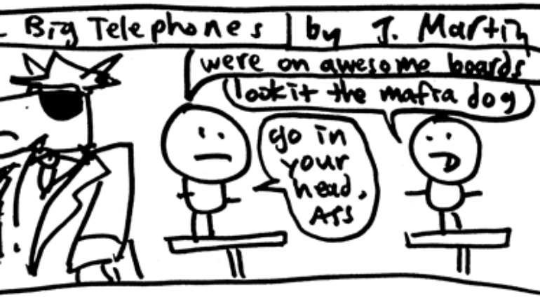 The Stupid Pages 14 – The Big Telephones (6)