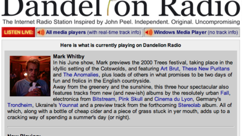 Listen to nickname: Rebel on Dandelion Radio