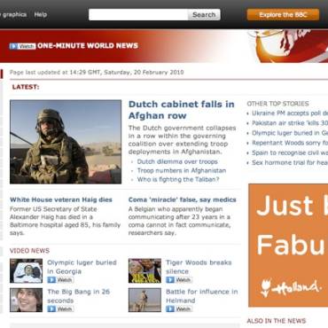 Stellar Content-Based Advertising FAIL On BBC News