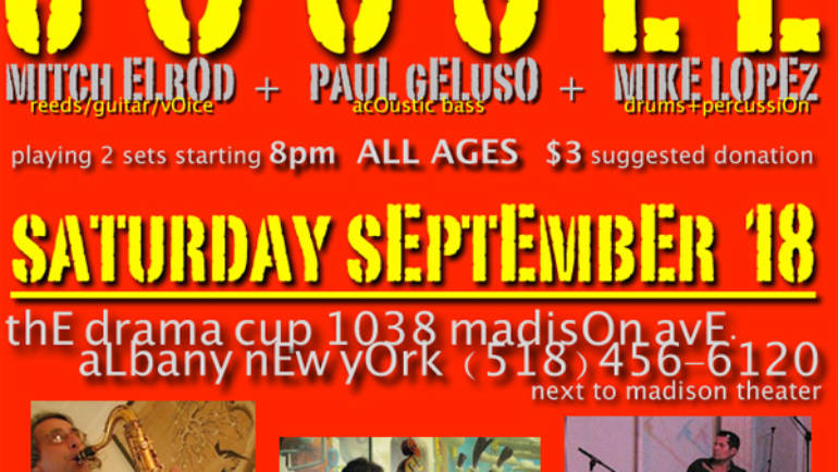 Joggle: Mike Lopez, Paul Geluso & Mitch Elrod – The Drama Cup – Albany, NY – 09/18/10