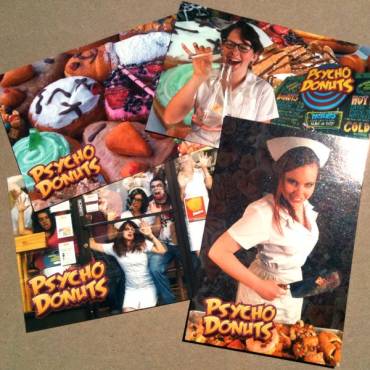 New From Wow Cool: Psycho Donuts Postcards