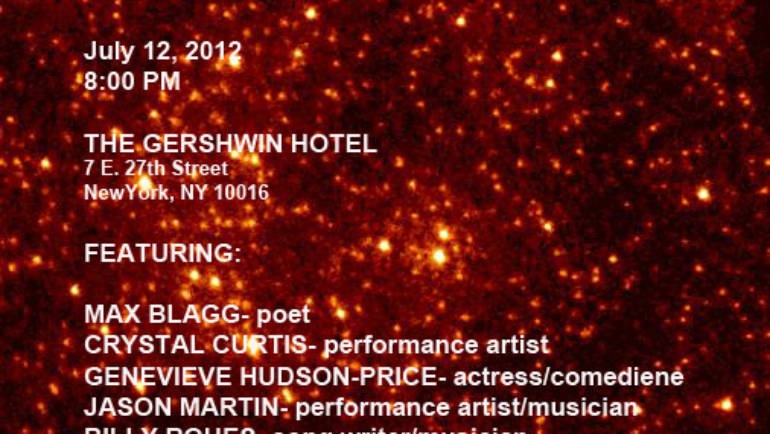A Variety Show – The Gershwin Hotel – New York, NY – 07/12/12