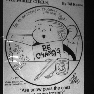 Bil Keane’s Family-Style Circus at PF Chang’s