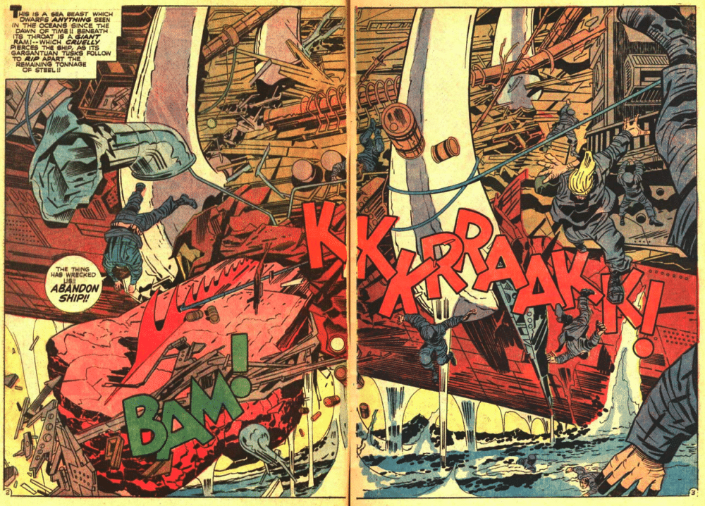 Jack Kirby Two Page Spreads