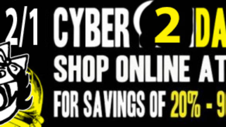 Wow Cool 2-Day Cyber Sale