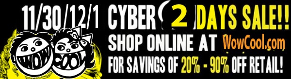 Wow Cool 2-Day Cyber Sale