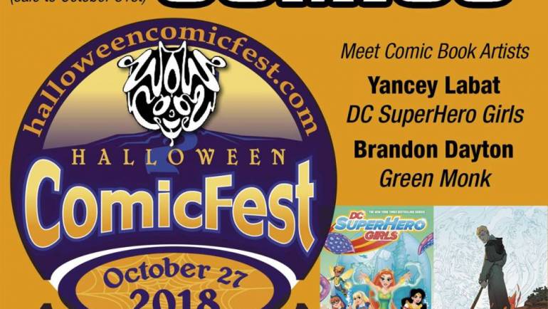 Halloween ComicFest Cupertino Saturday October 27